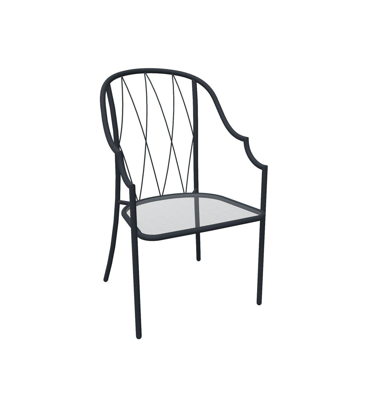 Emu 1202 Como Fauteuil Haut dossier Antique Iron 22