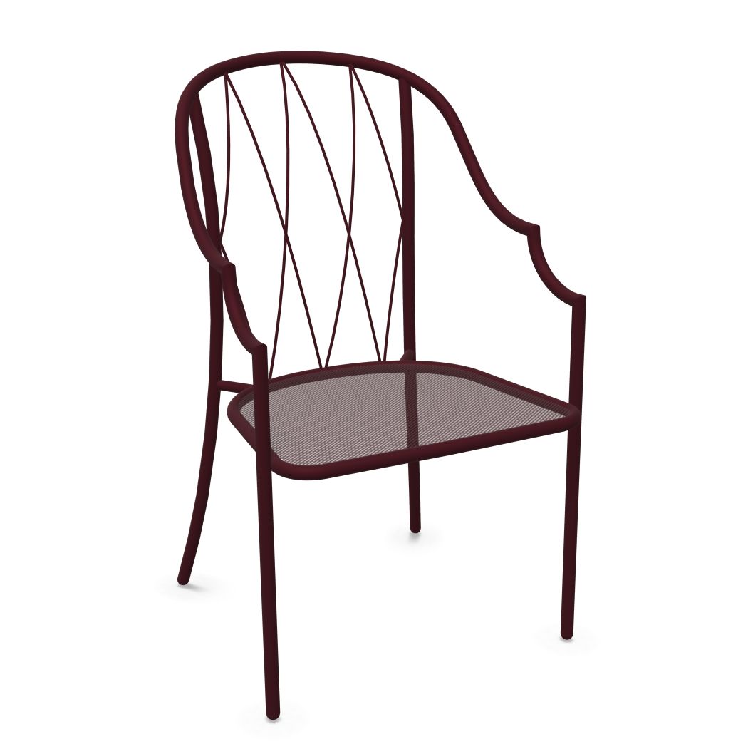 Emu 1202 Como Fauteuil Haut dossier Intense Red 46