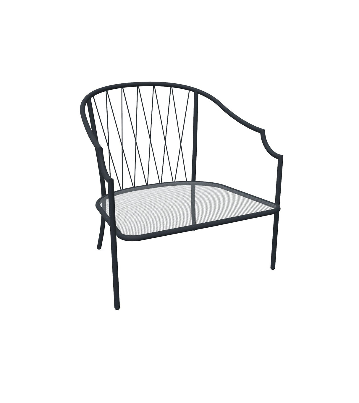 Emu 1204 Como Fauteuil Club Lounge Antique Iron 22