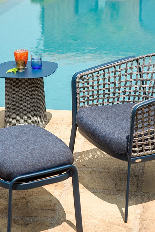Emu 1217 Carousel Fauteuil Club Alu-Square Twist Rope
