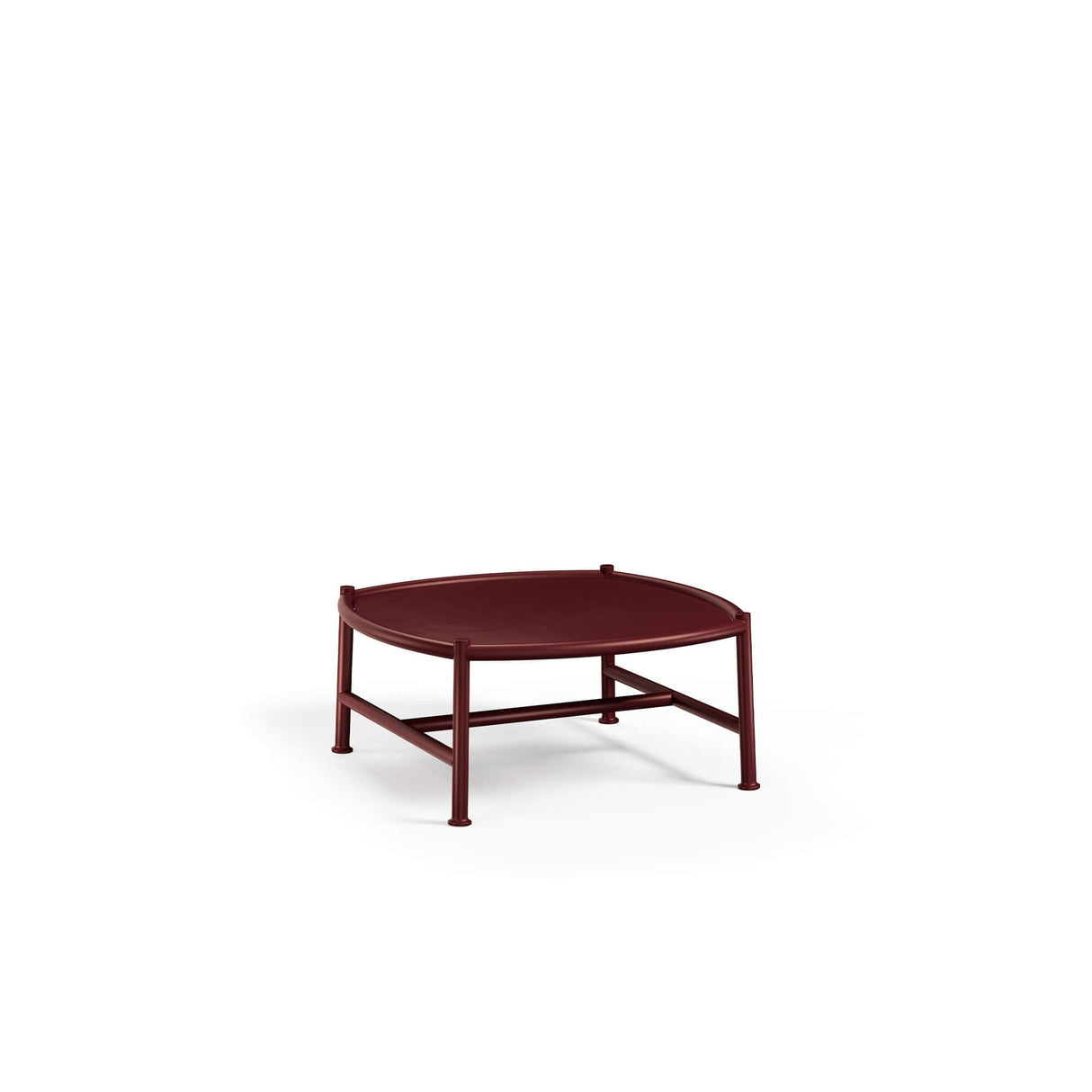 Emu 1397 Antigua Table basse 76x76cm h:34cm Intense Red 46