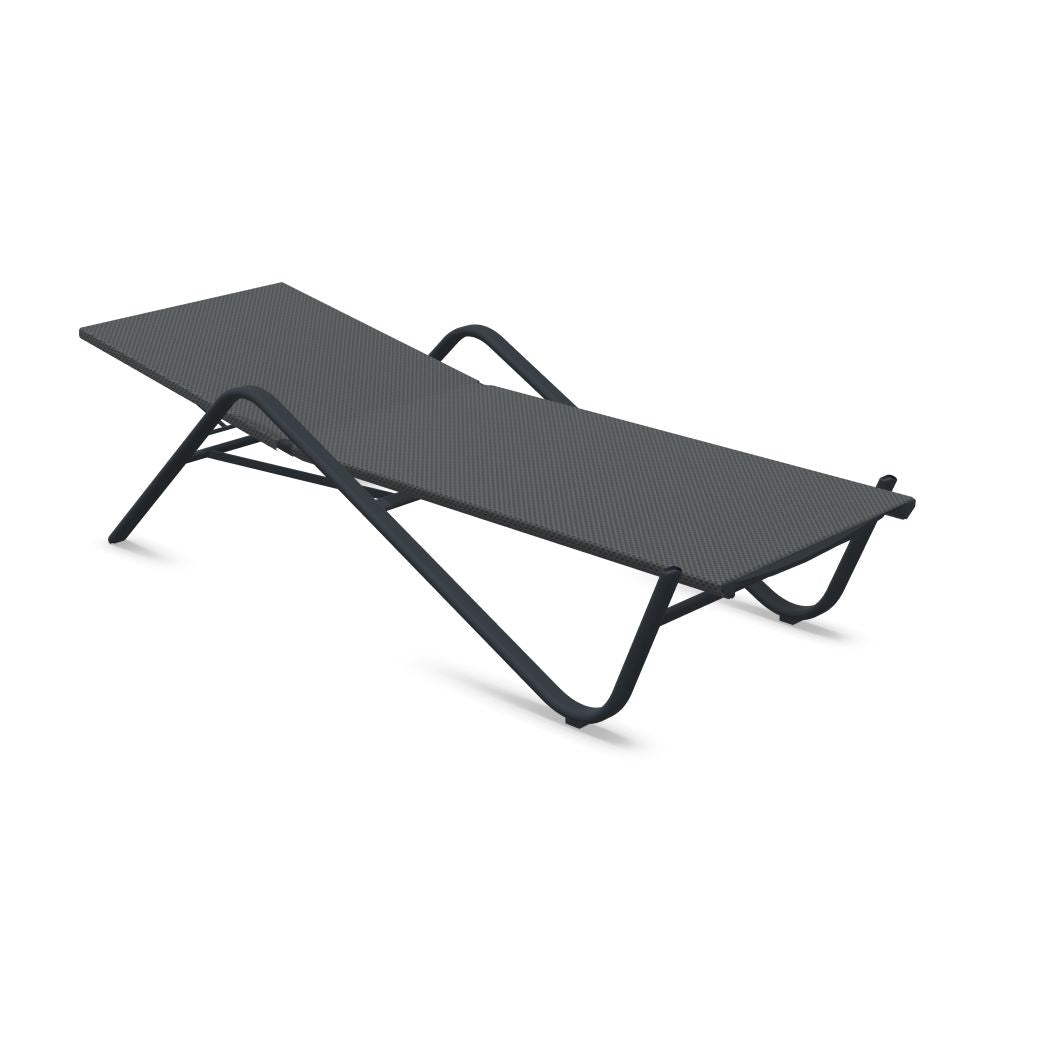 Emu 195 Holly Chaise Longue Antique Iron 22 / Stone 300/66