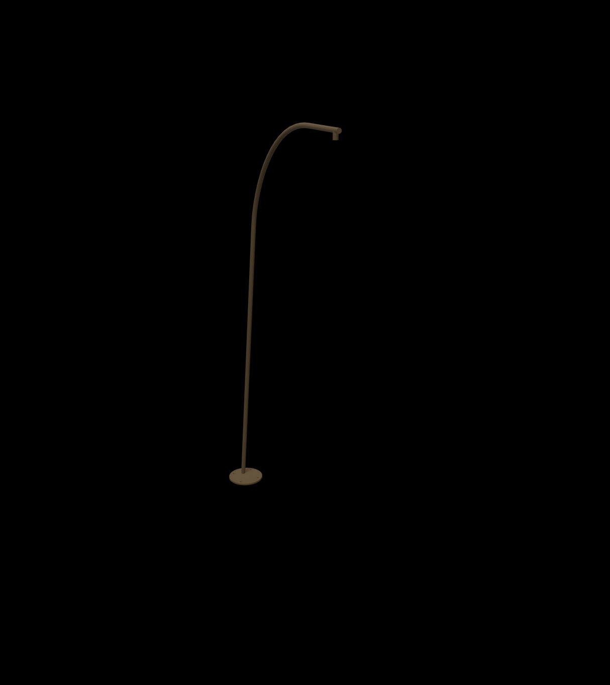 Emu 2004A Cone Lampe sur Pied Indian Brown 41