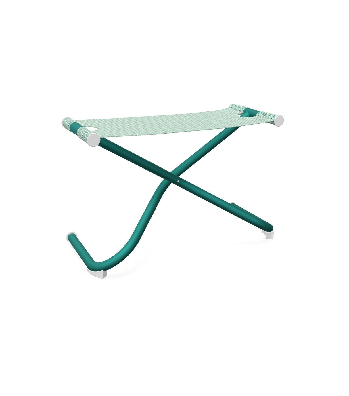 Emu 204 Snooze Pouf Repose pieds Ocean Green 88 / Lemongrass 300/77