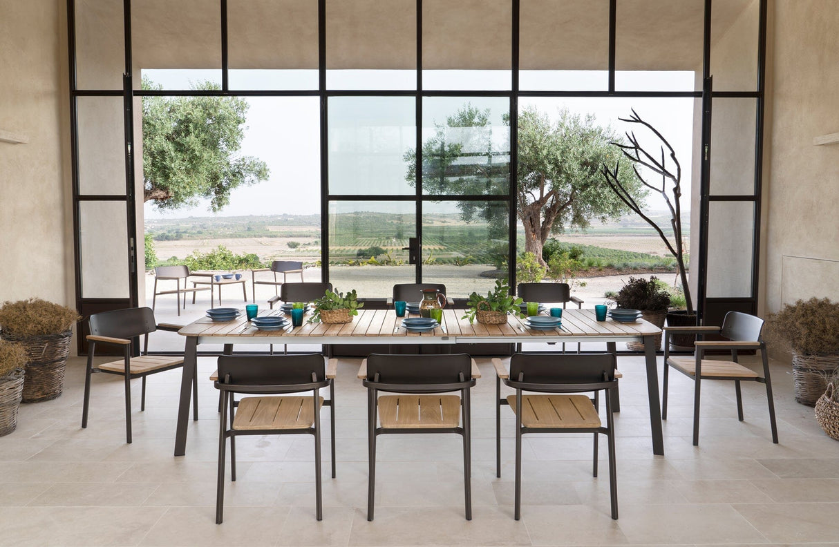 Emu 247 Shine Chaise assise en teck