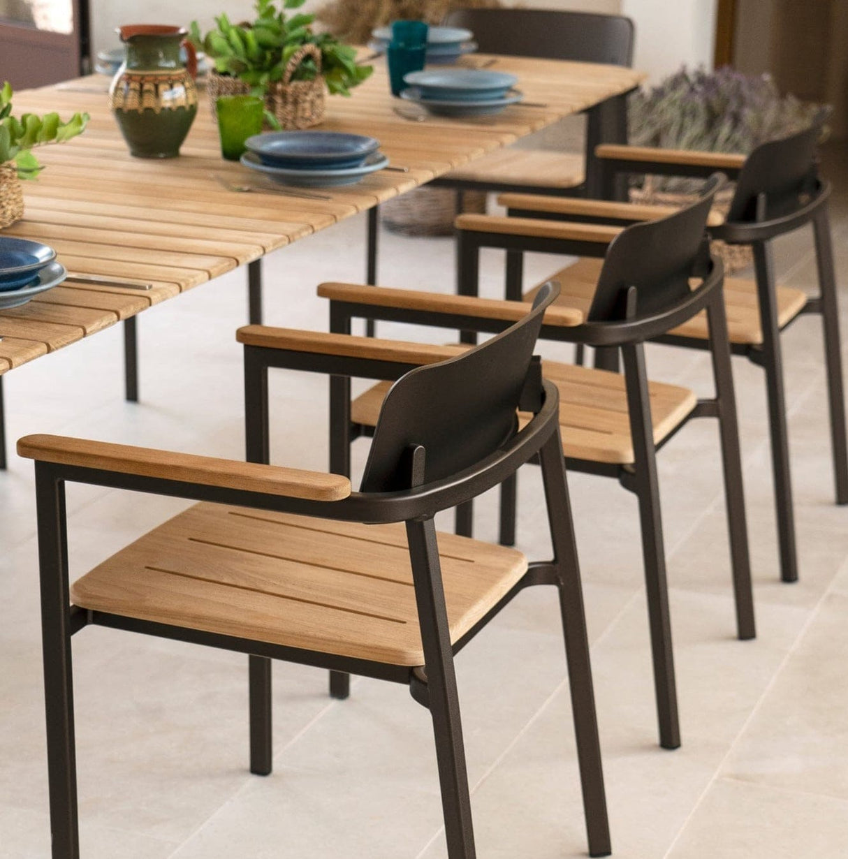 Emu 248 Shine Fauteuil assise en teck