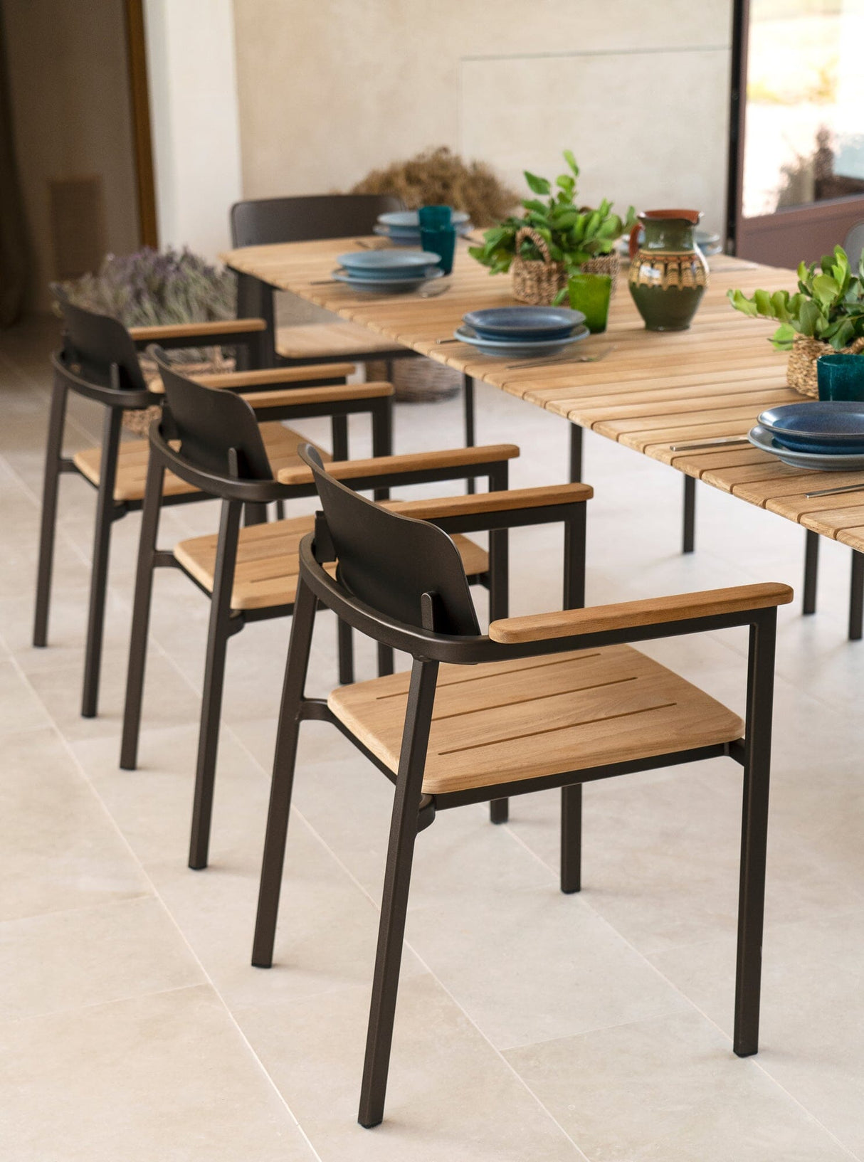 Emu 248 Shine Fauteuil assise en teck