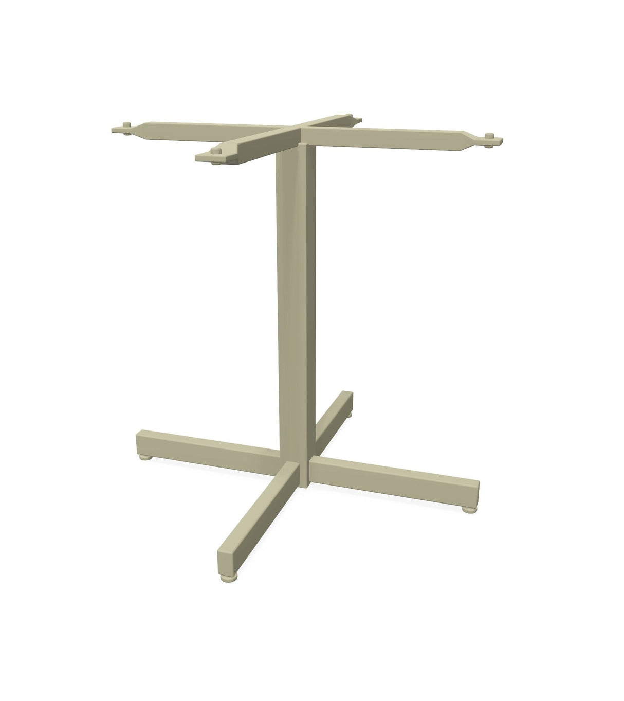 Emu 254 Shine Piètement de table Central - Plateau en sus Taupe 71
