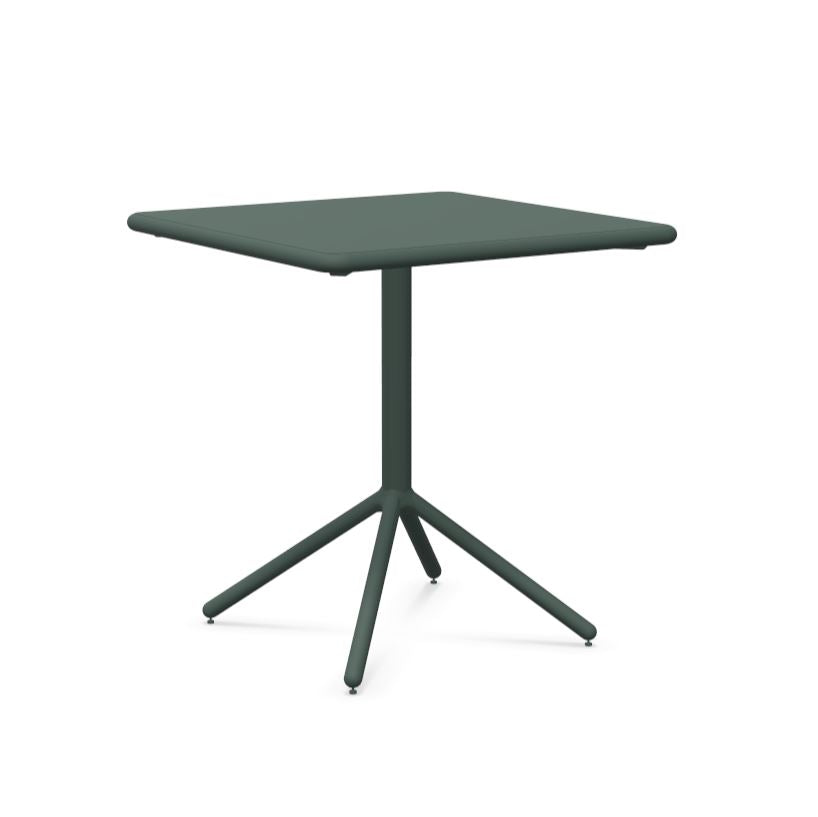 Emu 285 Grace Piètement de table Rabattable - Plateau en sus Dark Green 75