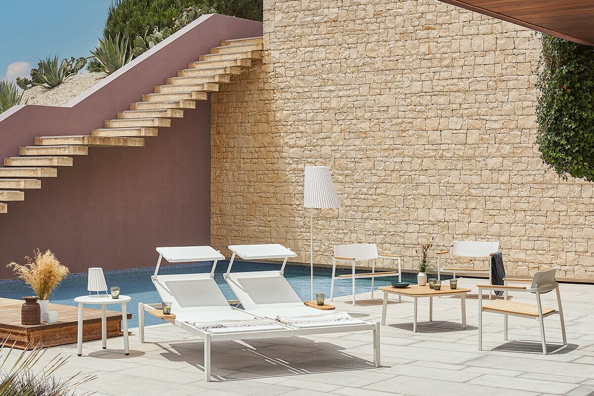 Emu 289 Shine Chaise Longue Double