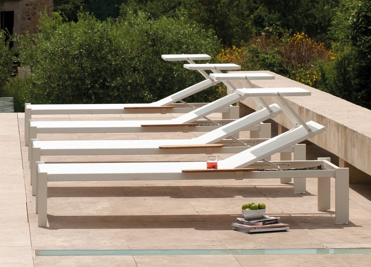 Emu 295 Shine Chaise Longue aluminium