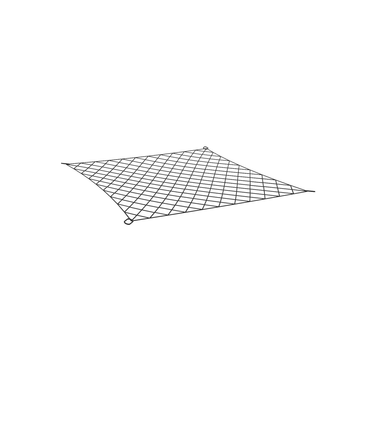 Emu 295R Shine Filet de Rangement pour Chaise Longue Noir