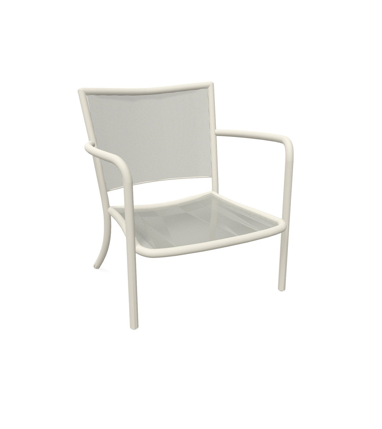 Emu 3416 Athena Fauteuil Club Lounge, Coussins en sus Matt White 23