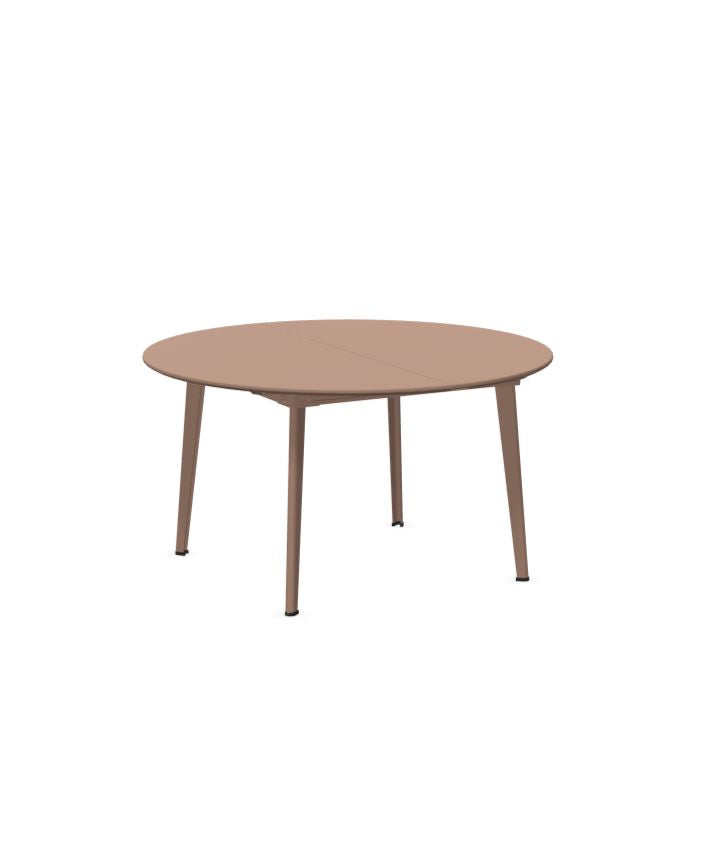 Emu 3488 Plus4 Balcony Table repas à Rallonge ronde Ø138+60cm Magnolia Pink 33