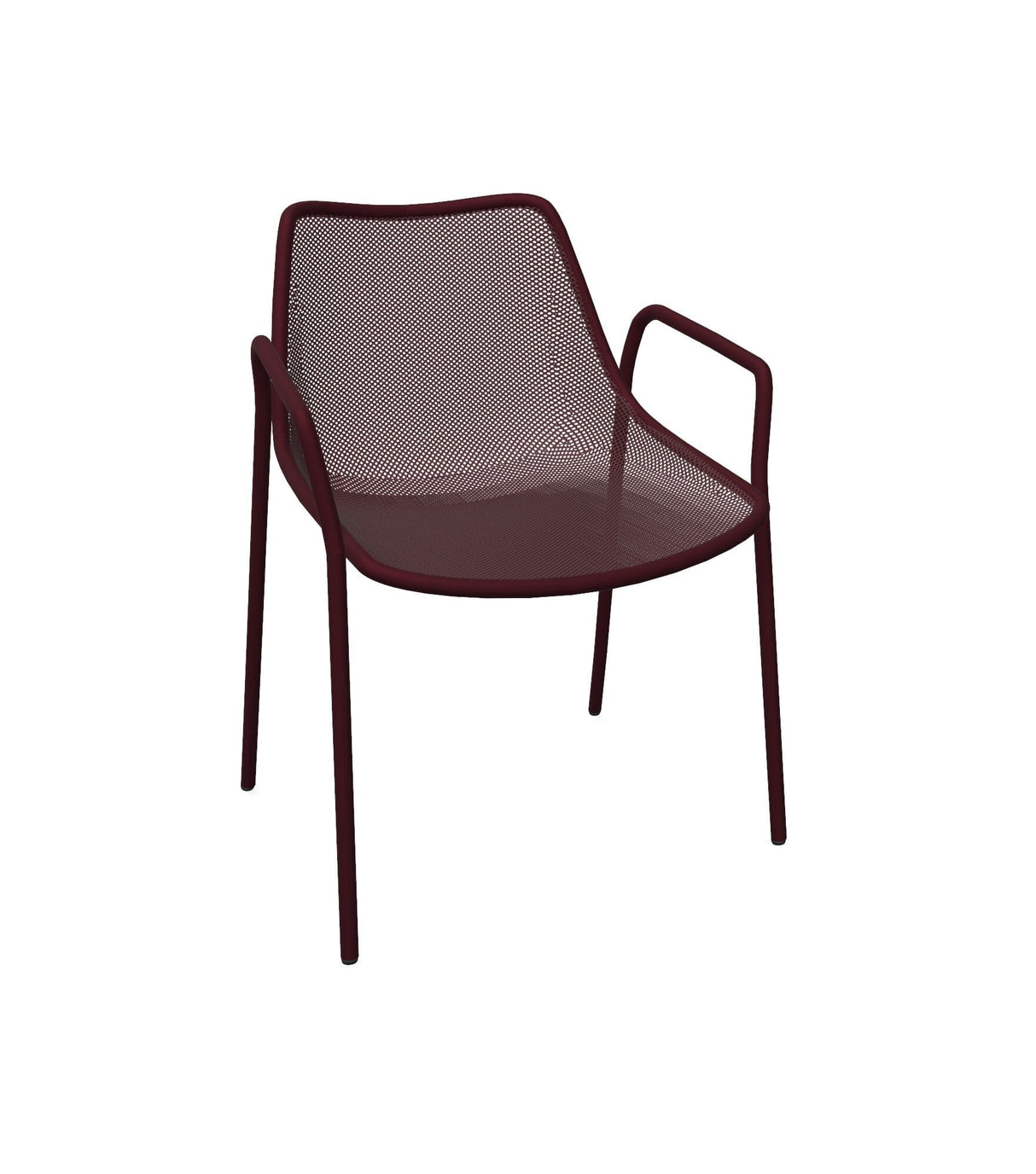 Emu 466 Round Fauteuil Intense Red 46
