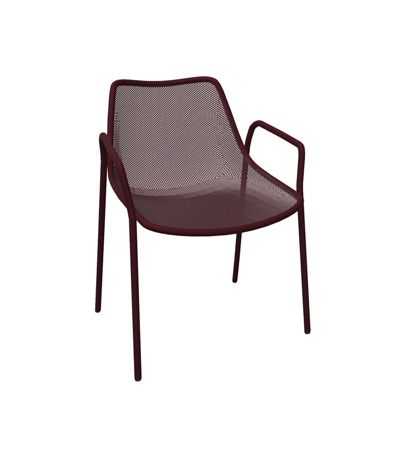 Emu 466 Round Fauteuil Intense Red 46 