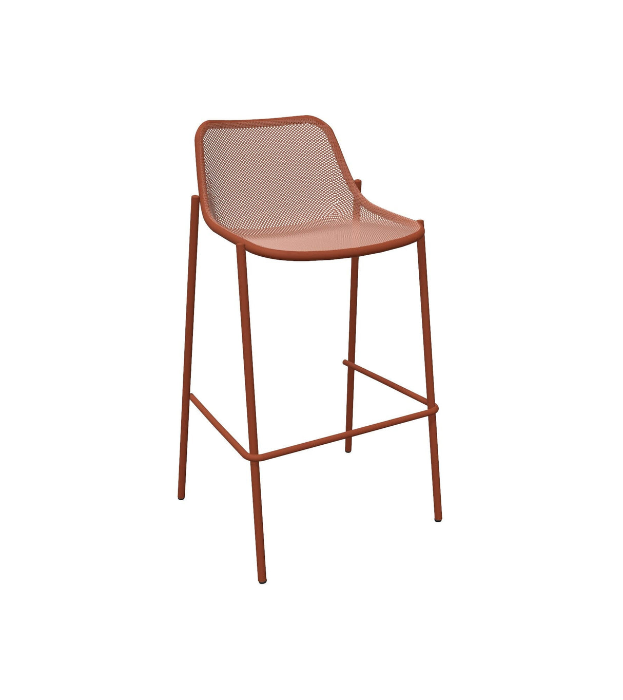 Emu 467 Round Tabouret de bar Maple Red 26