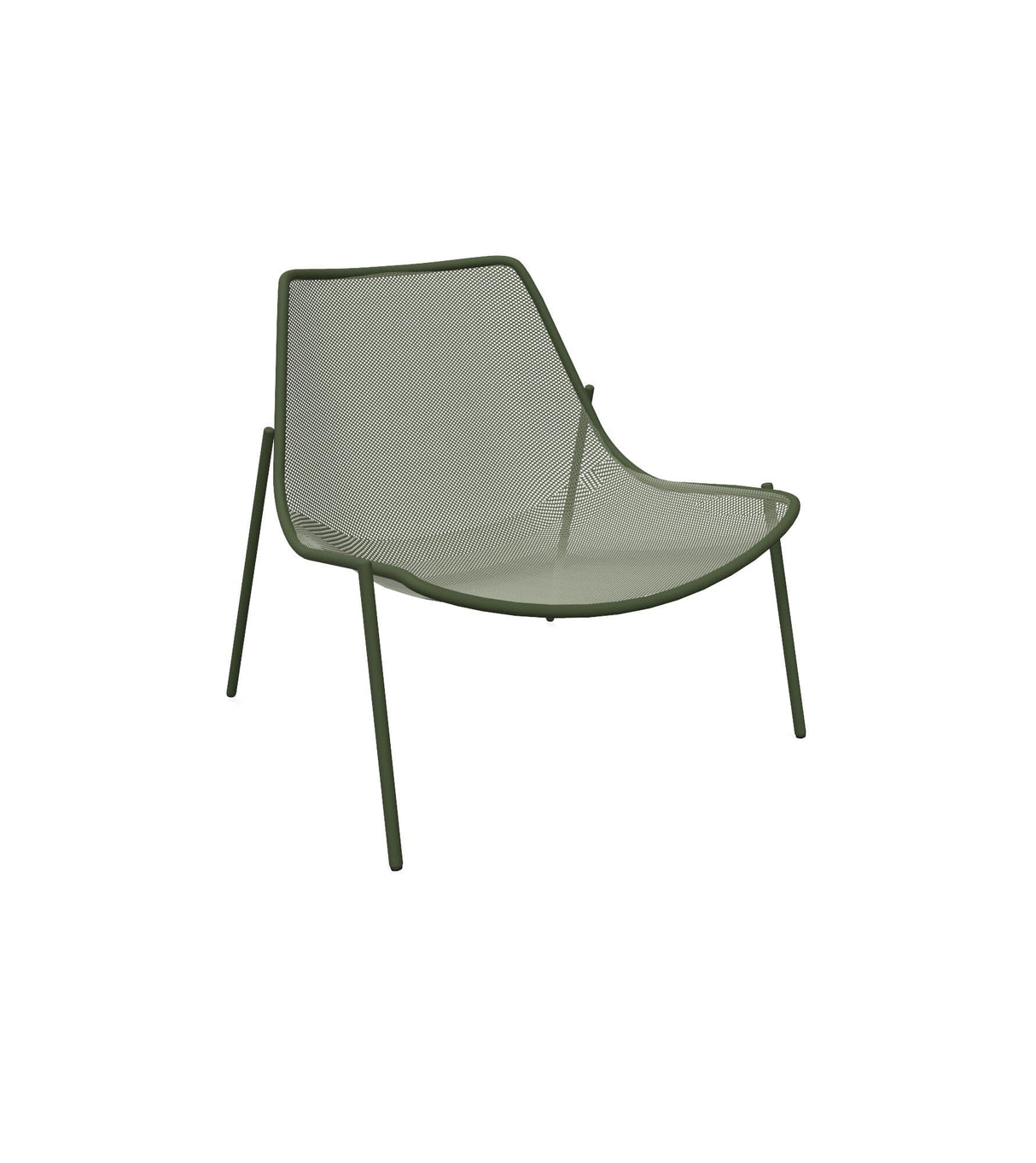 Emu 469 Round Chaise Club Lounge Military Green 17