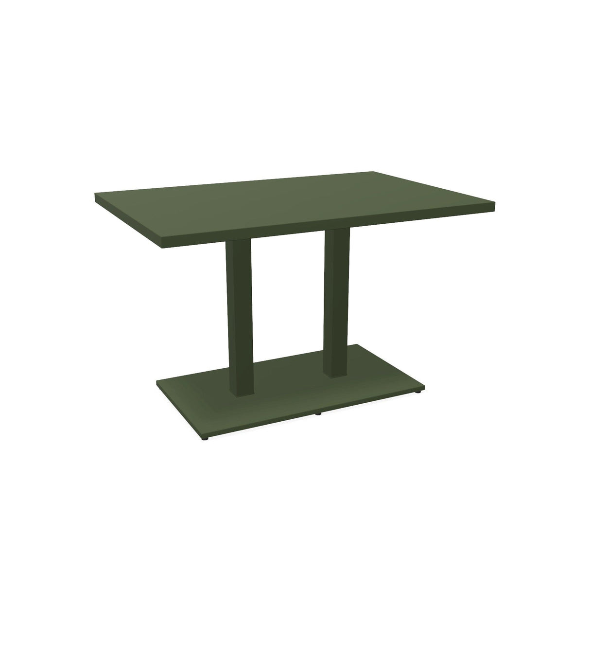 Emu 474 Round Table repas 120x80cm Military Green 17