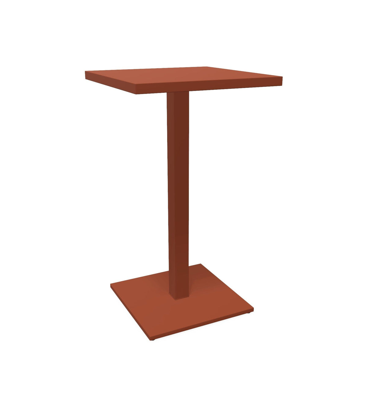 Emu 475 Round Table de bar Haute 60x60cm H=105cm Maple Red 26