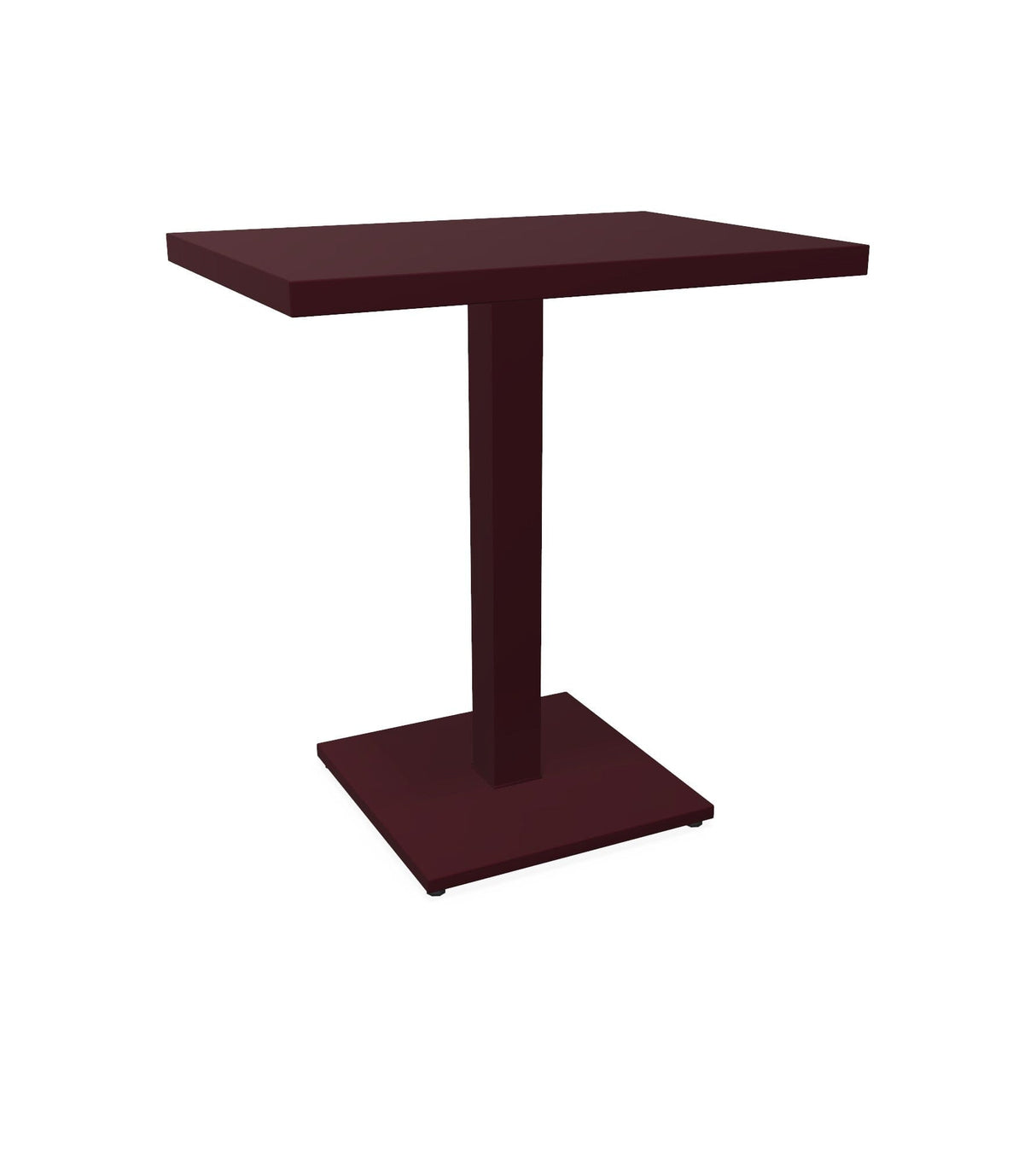 Emu 476 Round Table repas 50x70cm Intense Red 46