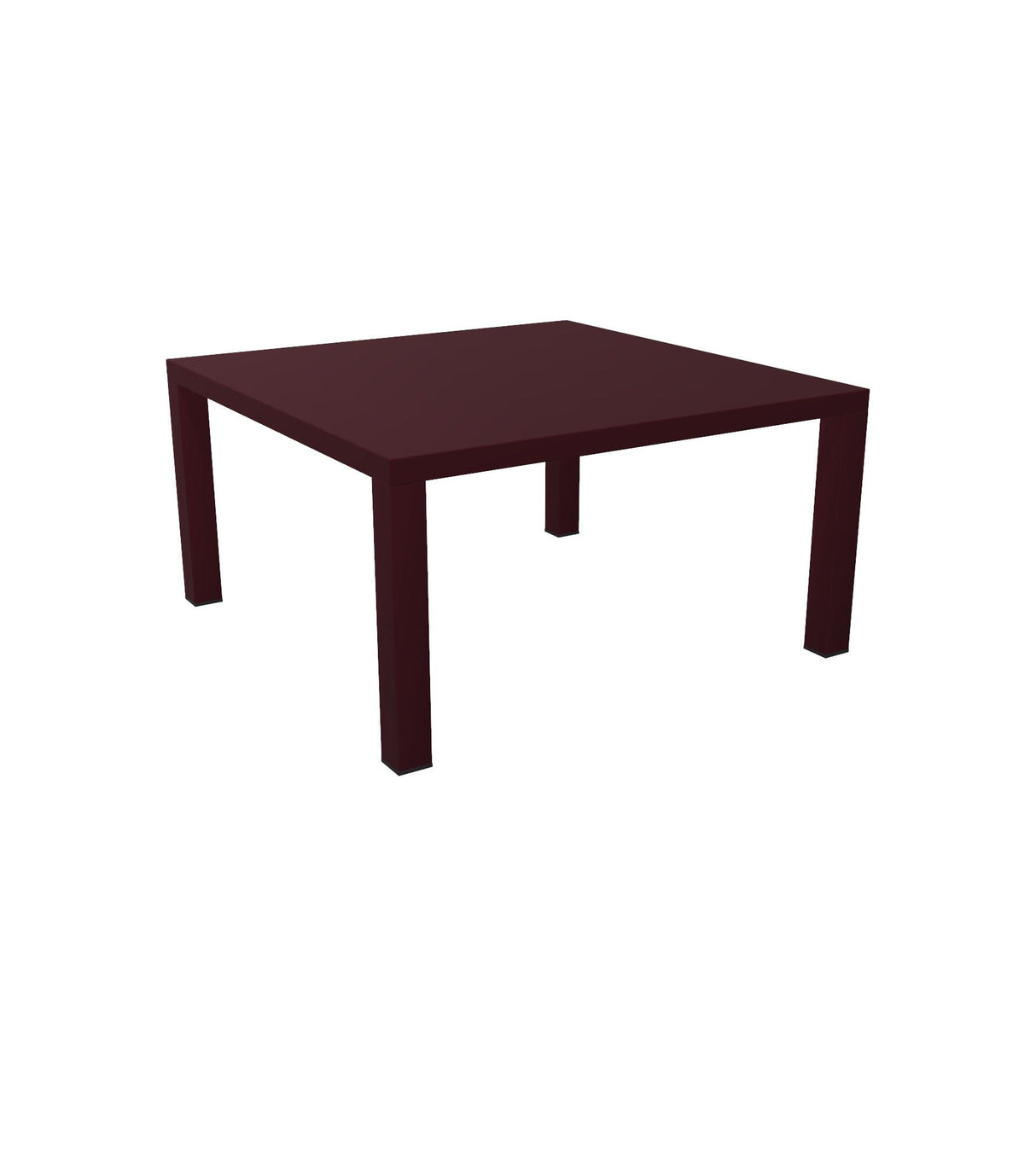 Emu 477 Round Table basse 80x80cm Intense Red 46