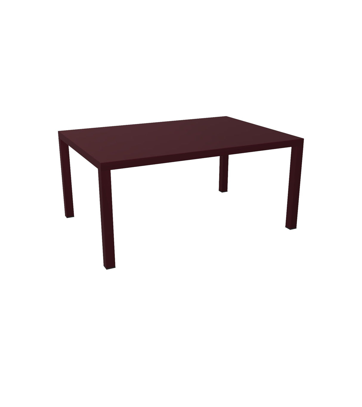 Emu 482 Round Table basse 100x70cm H:50cm Intense Red 46