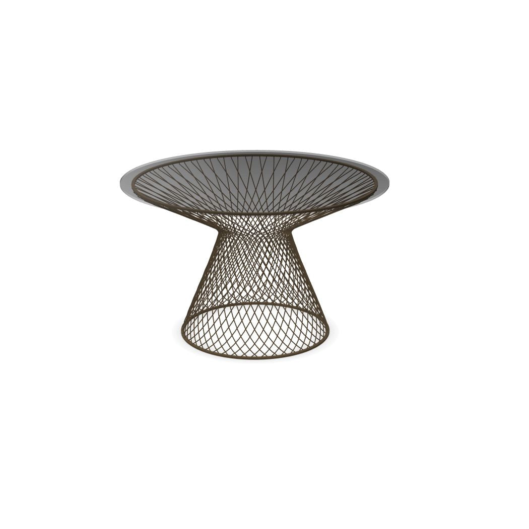 Emu 494 Heaven Piétement Table repas ronde Ø144cm - Plateau non inclus Indian Brown 41