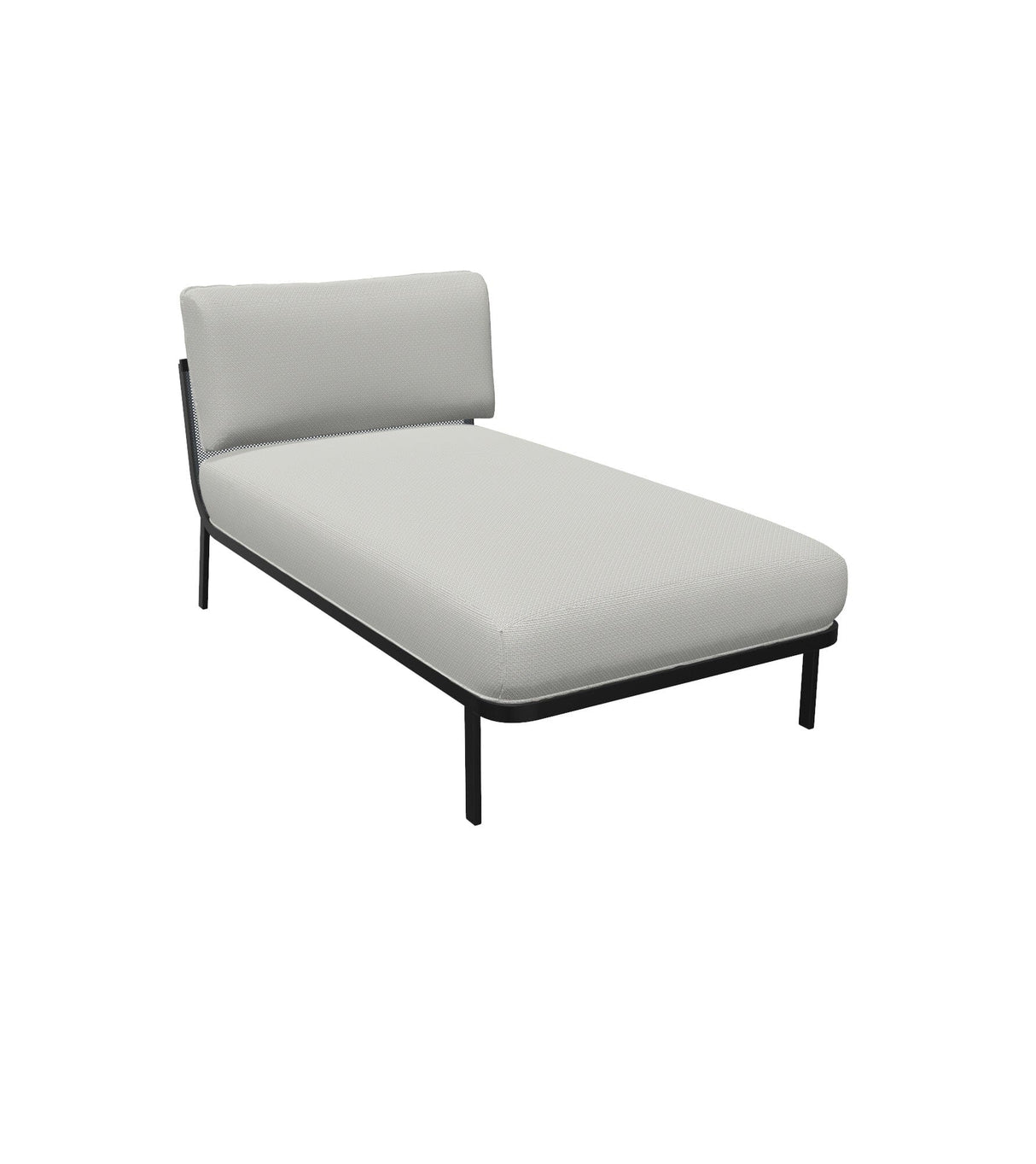 Emu 5037 Cabla Module Chaise longue, coussins en sus Black 24