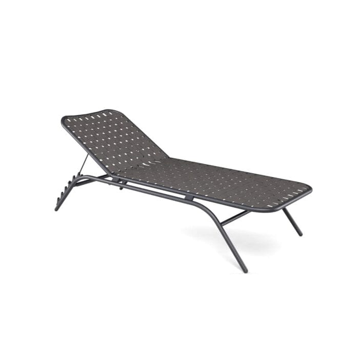 Emu 504 Yard Chaise Longue Black 24 / Ardesia 10
