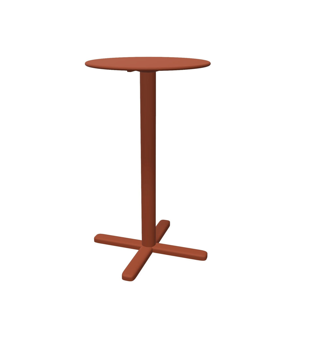 Emu 539 Darwin Table de bar Haute Ø60cm H:105cm Maple Red 26