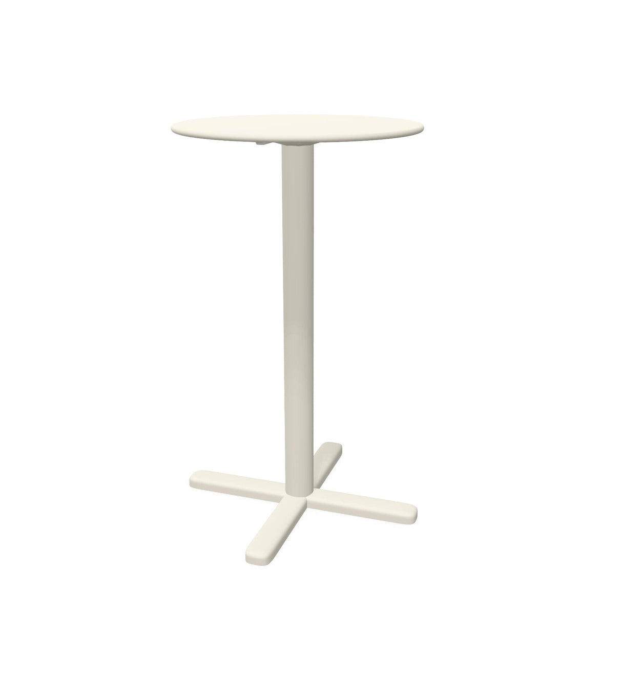 Emu 539 Darwin Table de bar Haute Ø60cm H:105cm Matt White 23