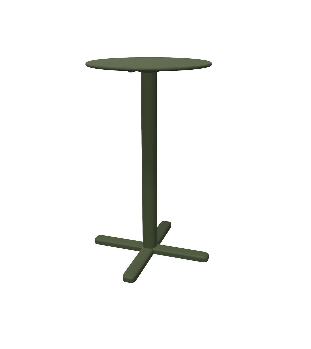 Emu 539 Darwin Table de bar Haute Ø60cm H:105cm Military Green 17