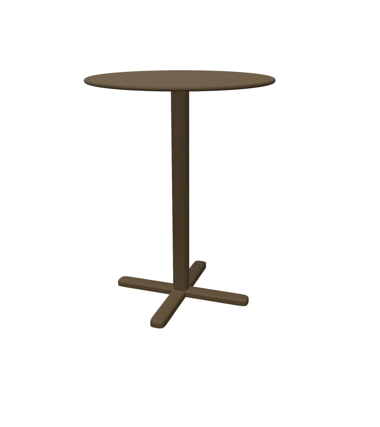 Emu 540 Darwin Table de bar Haute Ø80cm H:105cm Indian Brown 41