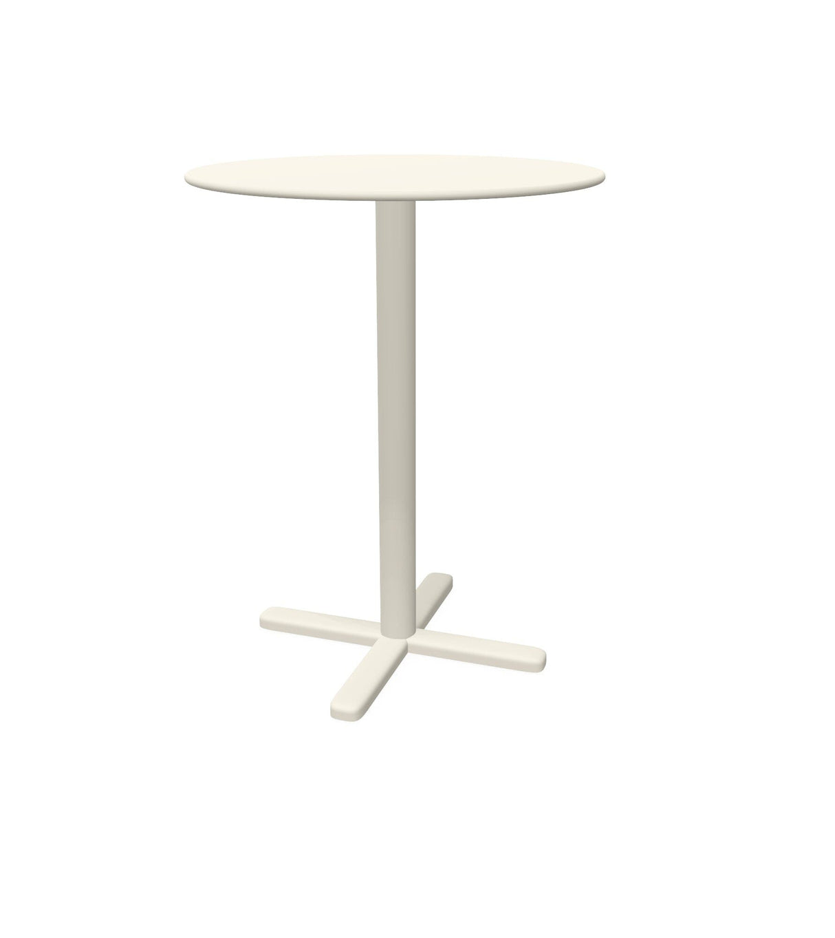 Emu 540 Darwin Table de bar Haute Ø80cm H:105cm Matt White 23