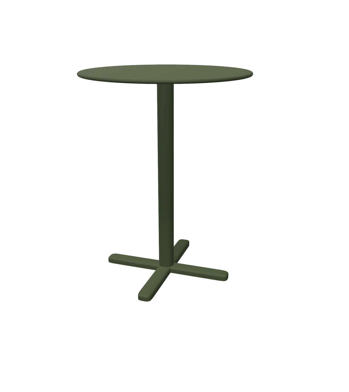 Emu 540 Darwin Table de bar Haute Ø80cm H:105cm Military Green 17