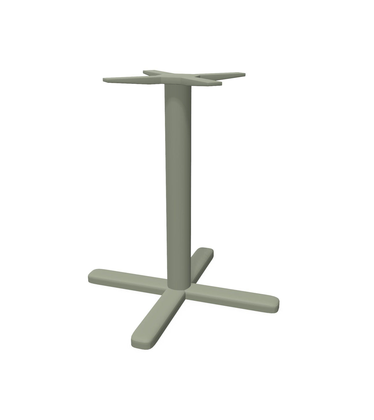 Emu 564 Darwin Piètement de table Central, plateau non inclus Grey Green 37