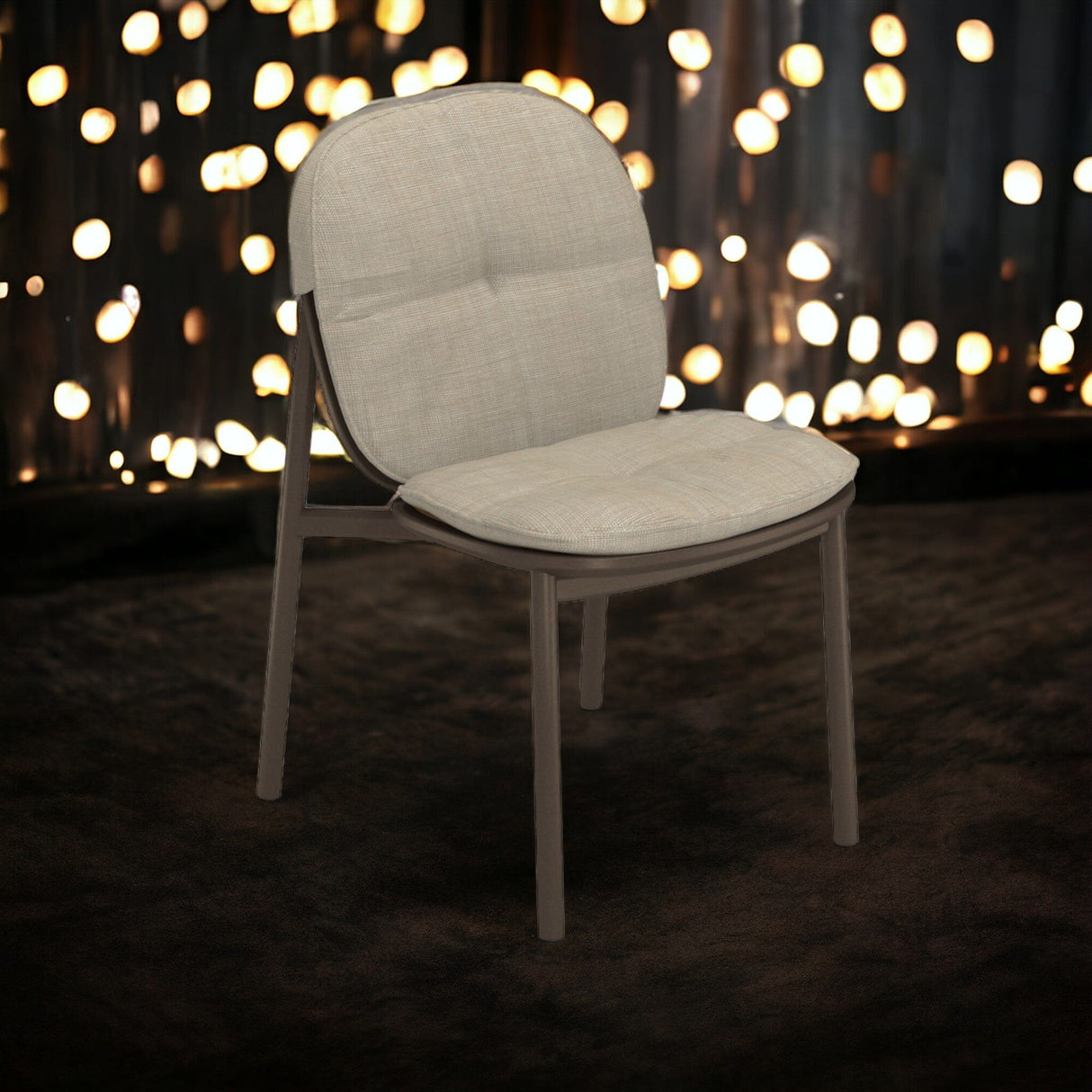 Emu 6040 Twins Chaise Repas Alu Teak