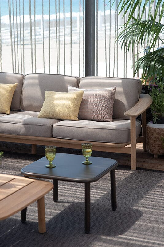 Emu 6057 Twins Canapé 3 places Teak - coussins non inclus