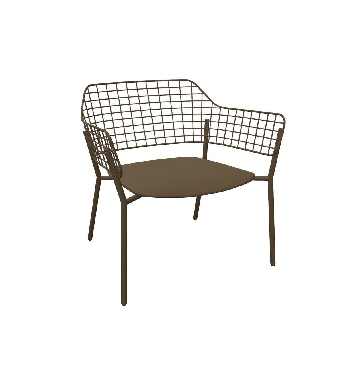 Emu 617 Lyze Fauteuil Club Lounge Indian Brown 41 / Indian Brown 41 / Indian Brown 41 Assortie