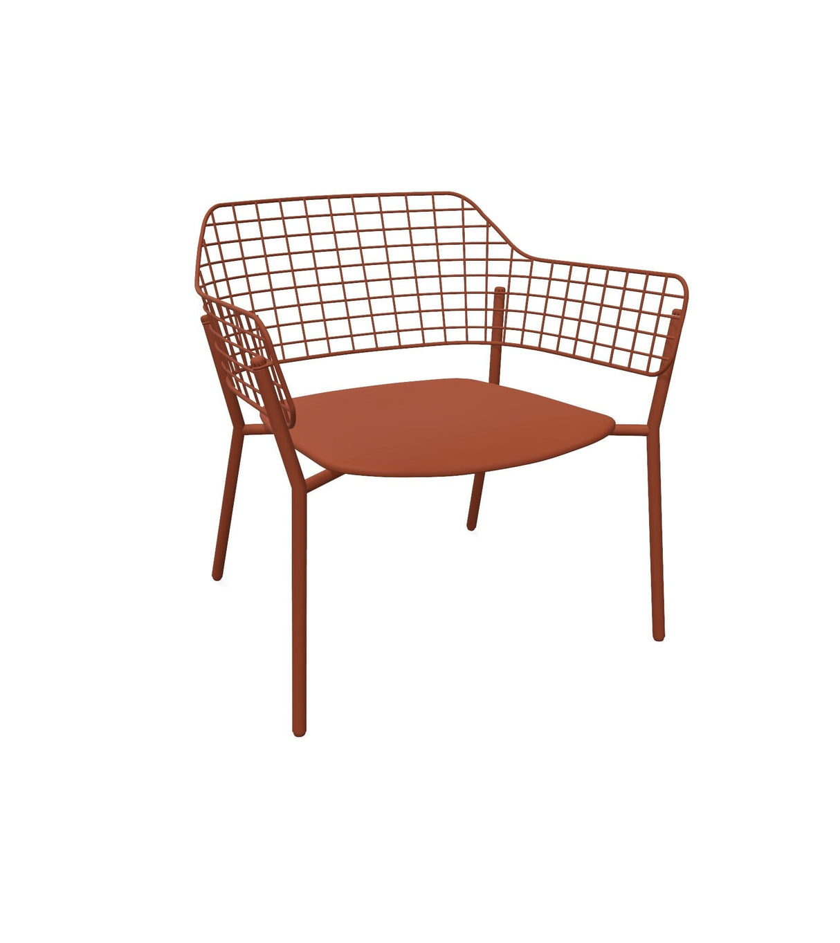 Emu 617 Lyze Fauteuil Club Lounge Maple Red 26 / Maple Red 26 / Maple Red 26 Assortie