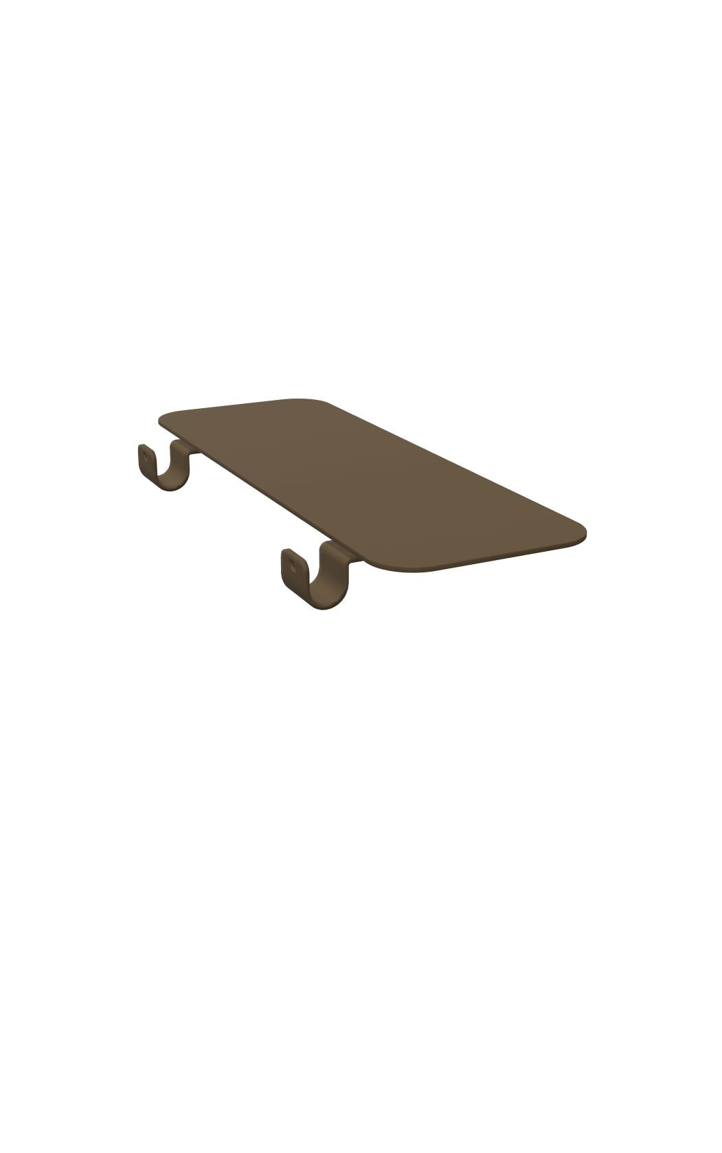 Emu 6295P Shine Accoudoir/Plateau en alu pour Chaise Longue Teck Indian brown 41