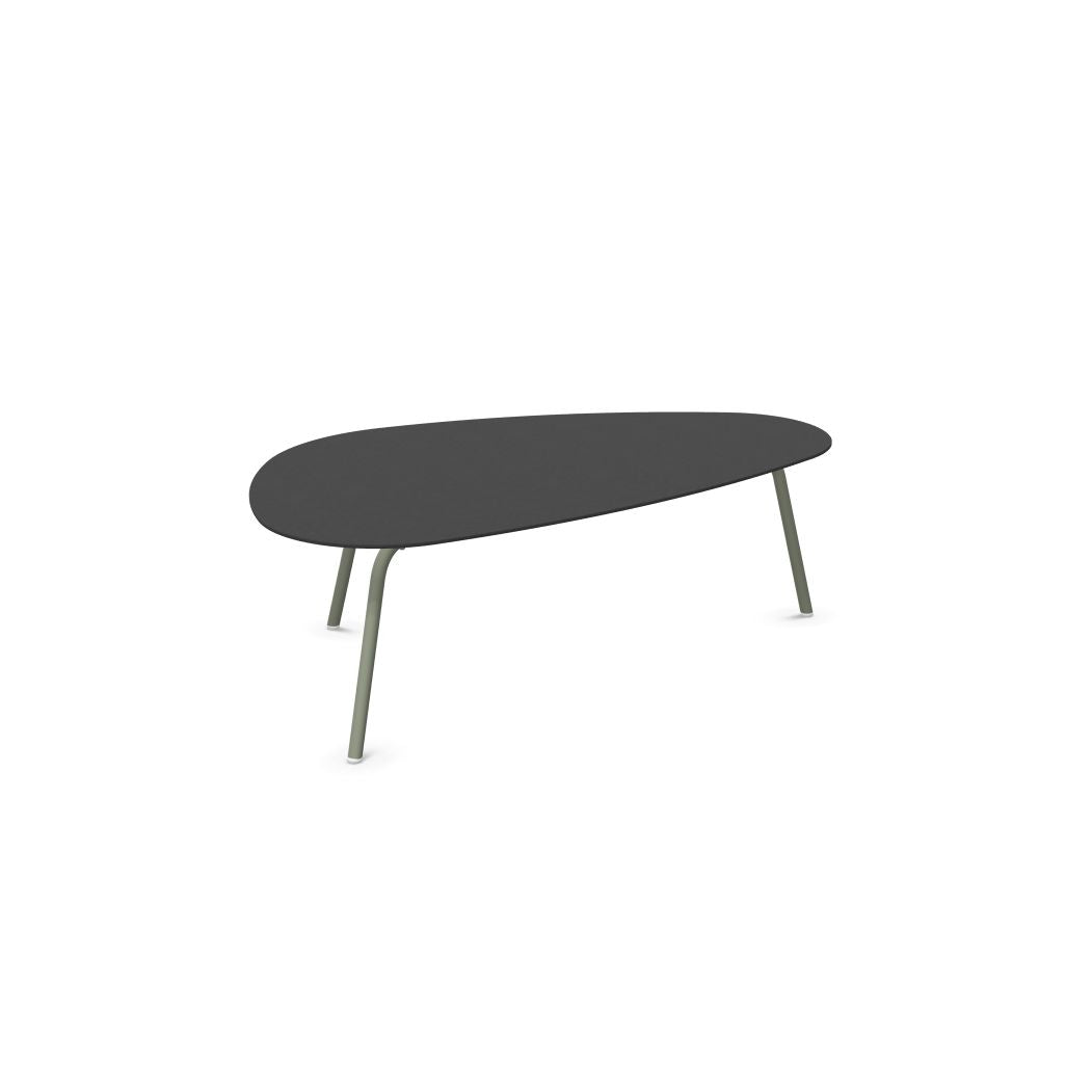 Emu 734 Terramare Structure Table basse Grande 108x64cm, plateau non inclus Grey Green 37