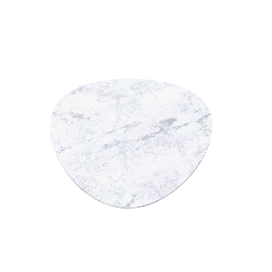 Emu 735P Terramare Plateau pour Table basse Petite 48x48cm Porcelaine Statuario White 35