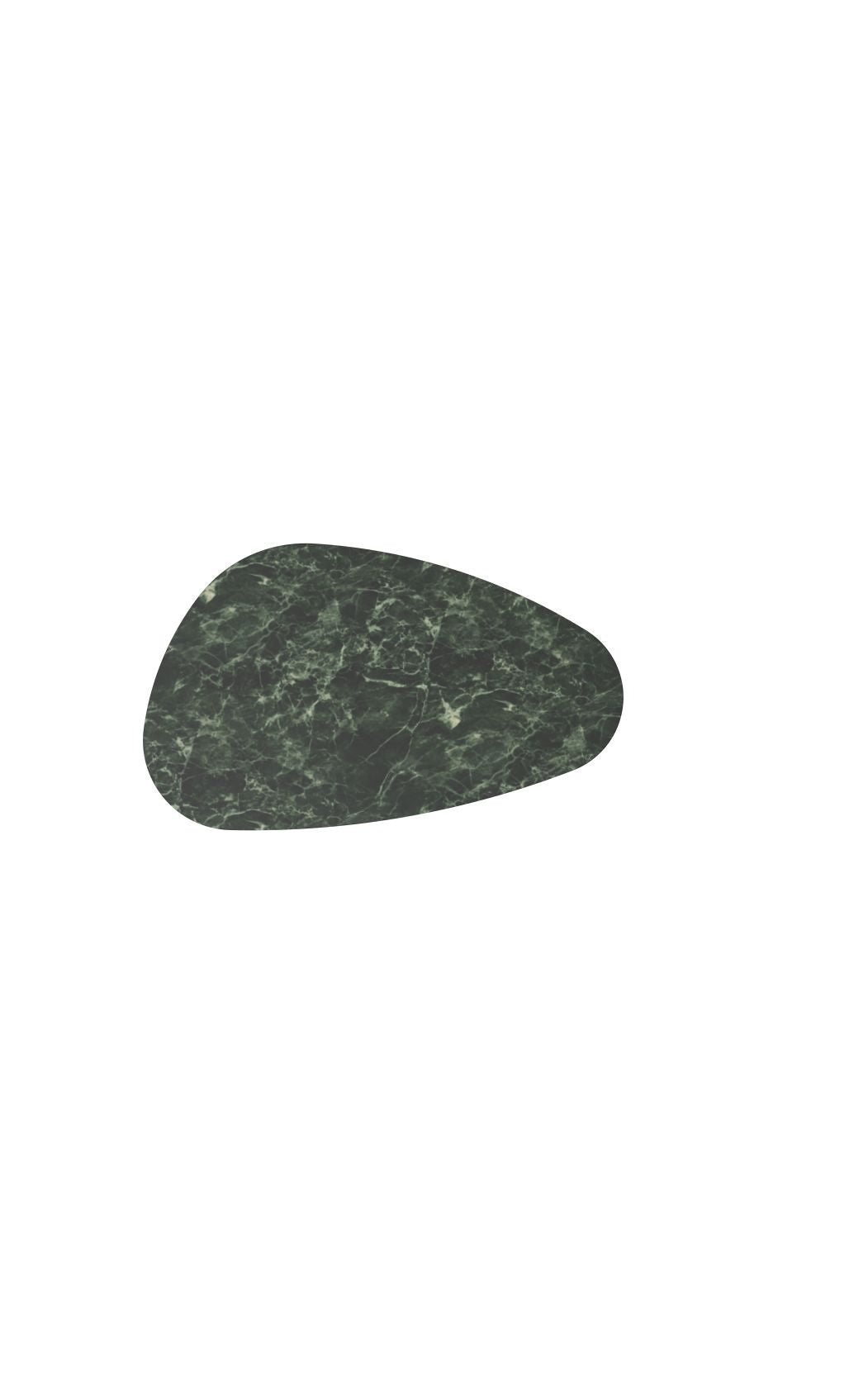 Emu 737P Terramare Plateau pour Table basse Grande 108x64cm Grès emaille Alps Green 59