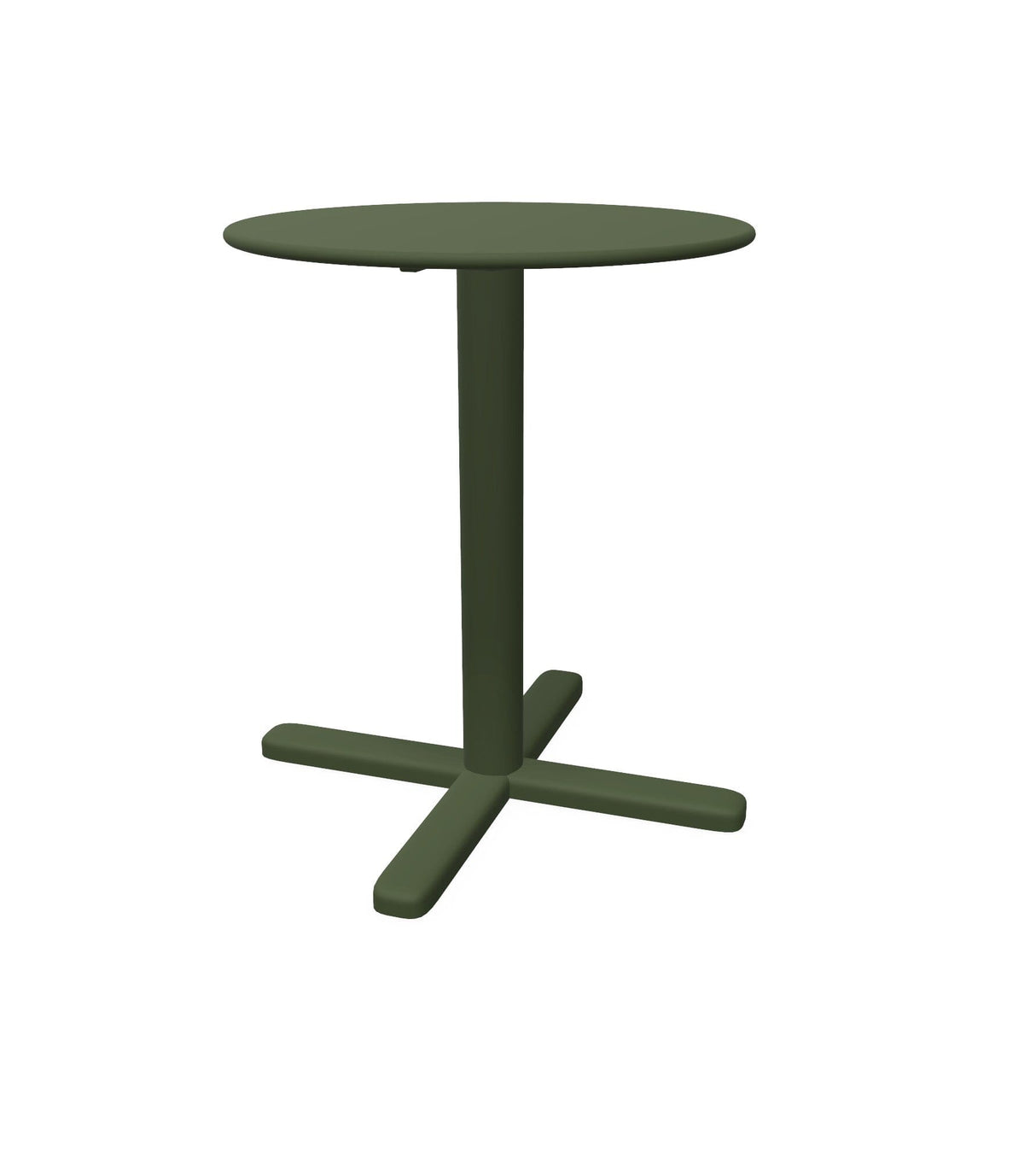 Emu 848 Darwin Table repas ronde Ø60cm Military Green 17