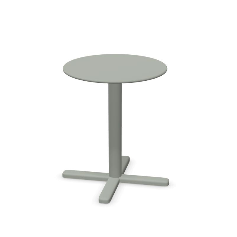 Emu 848 Darwin Table repas ronde rabattable Ø60cm Cement 73