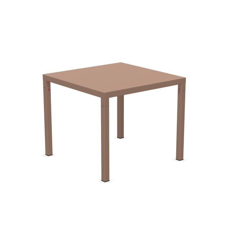 Emu 859 Nova Table repas 90x90cm Magnolia Pink 33