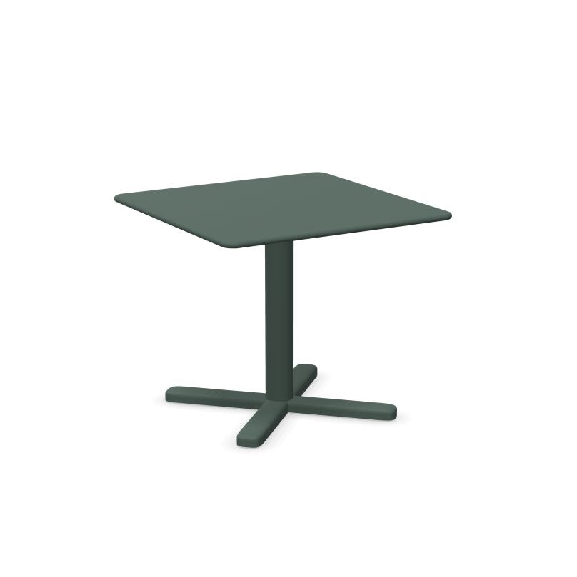 Emu 879 Darwin Table carrée rabattable 70x70cm h:60cm Dark Green 75