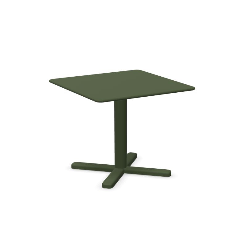 Emu 879 Darwin Table carrée rabattable 70x70cm h:60cm Military Green 17